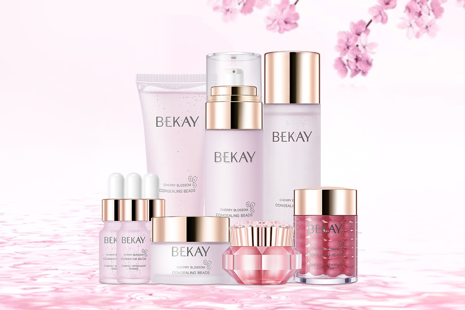 Bekay Organic Cheery Blossom Firming Skin Care Set