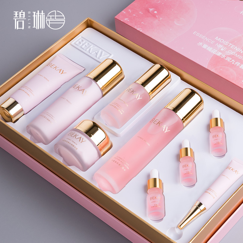 BEKAY Peach Blossom Moisturizing Skin Care Set