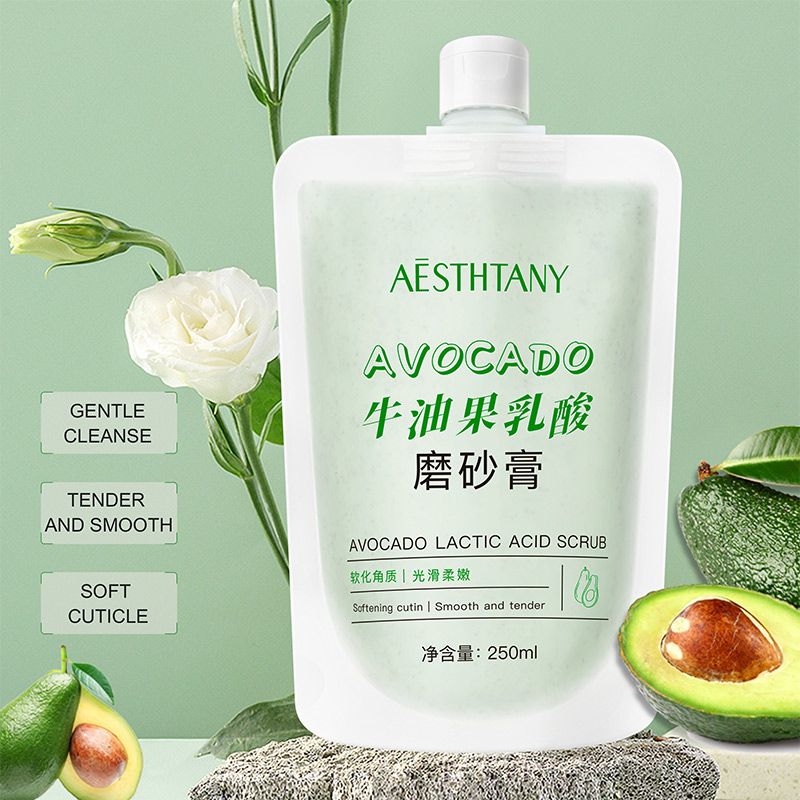 AESTHTANY Avocado Lactic Acid Body Scrub